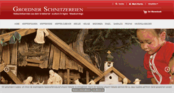 Desktop Screenshot of groedner-schnitzereien.de